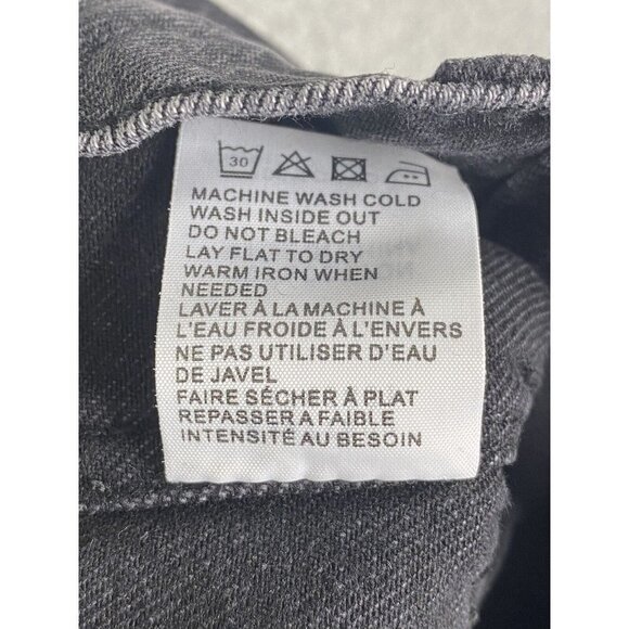 Free People x SANDRINE ROSE Women's Wide Distressed‎ Cargo Pockets Jeans Size 27 - Picture 11 of 13